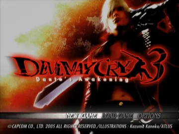 Devil May Cry 3 (Japan) screen shot title